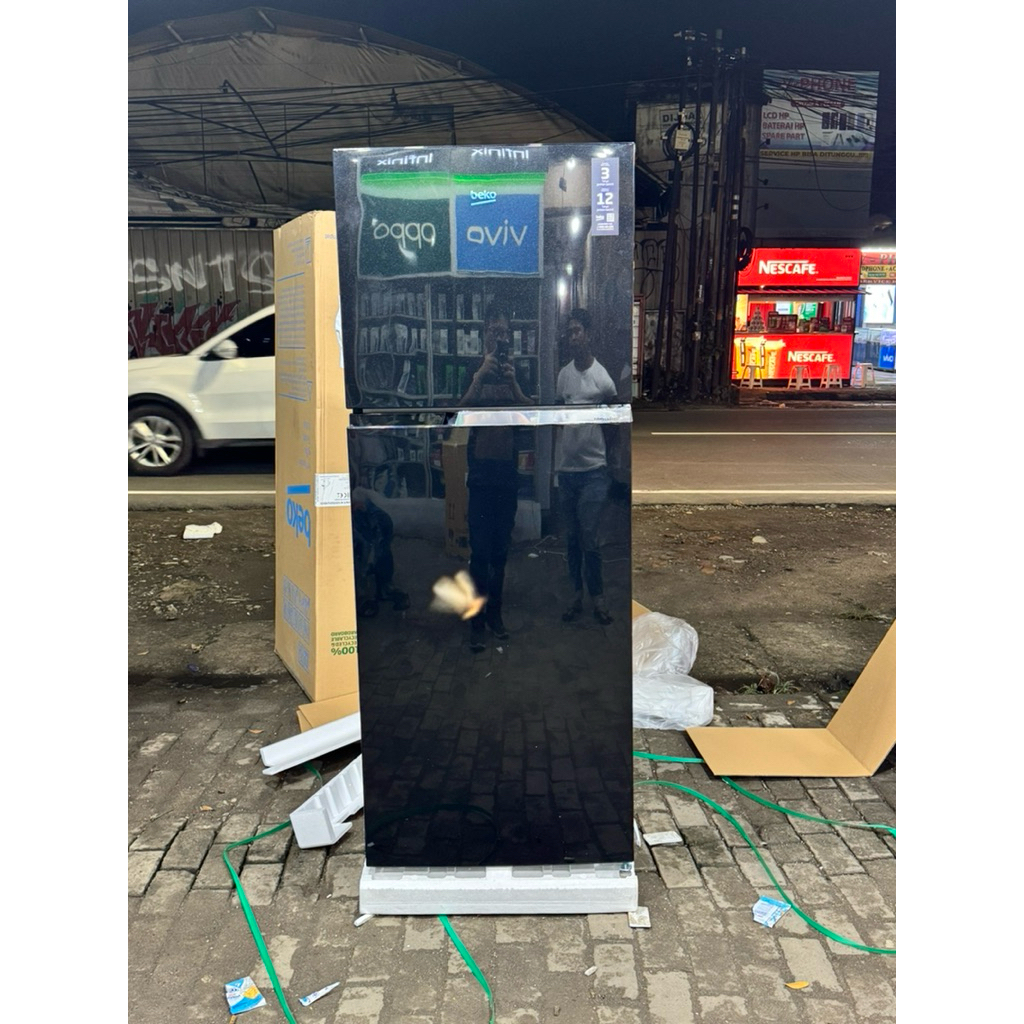 Kulkas Beko 2 Pintu 401 Liter RDNT410I50UBG Garansi resmi