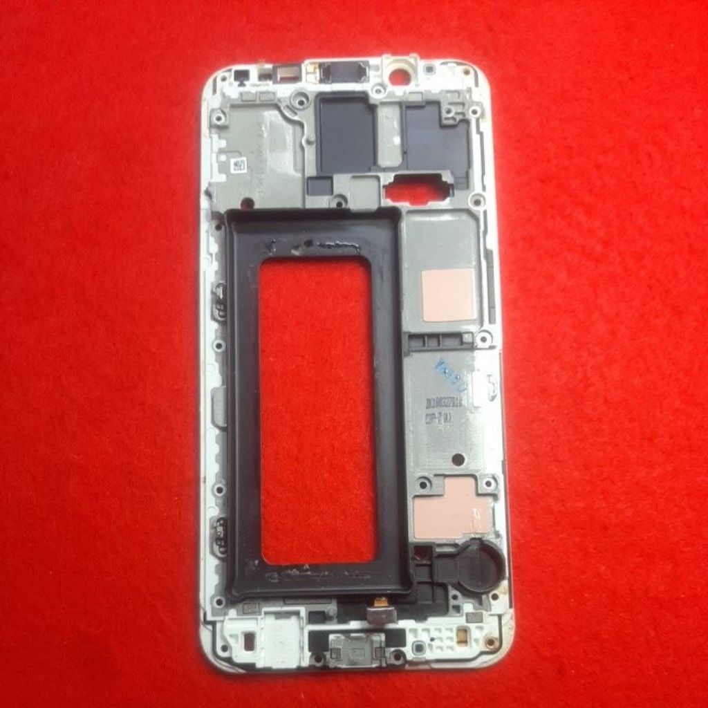 FRAME TATAKAN LCD SAMSUNG J7 PLUS FULLSET FINGER ORI CABUTAN