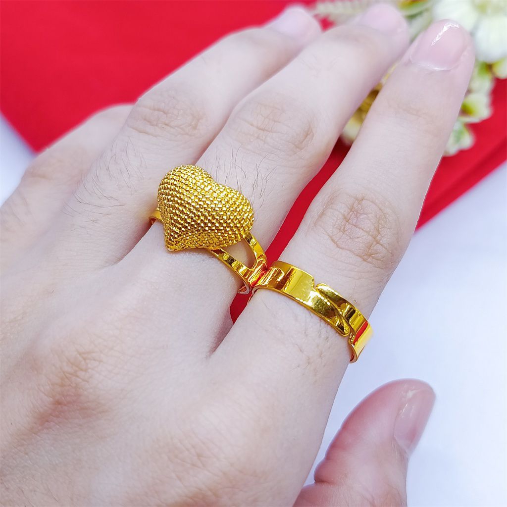 CINCIN BANGKOK PERHIASAN LAPIS EMAS HONGKONG 24K TERBARU