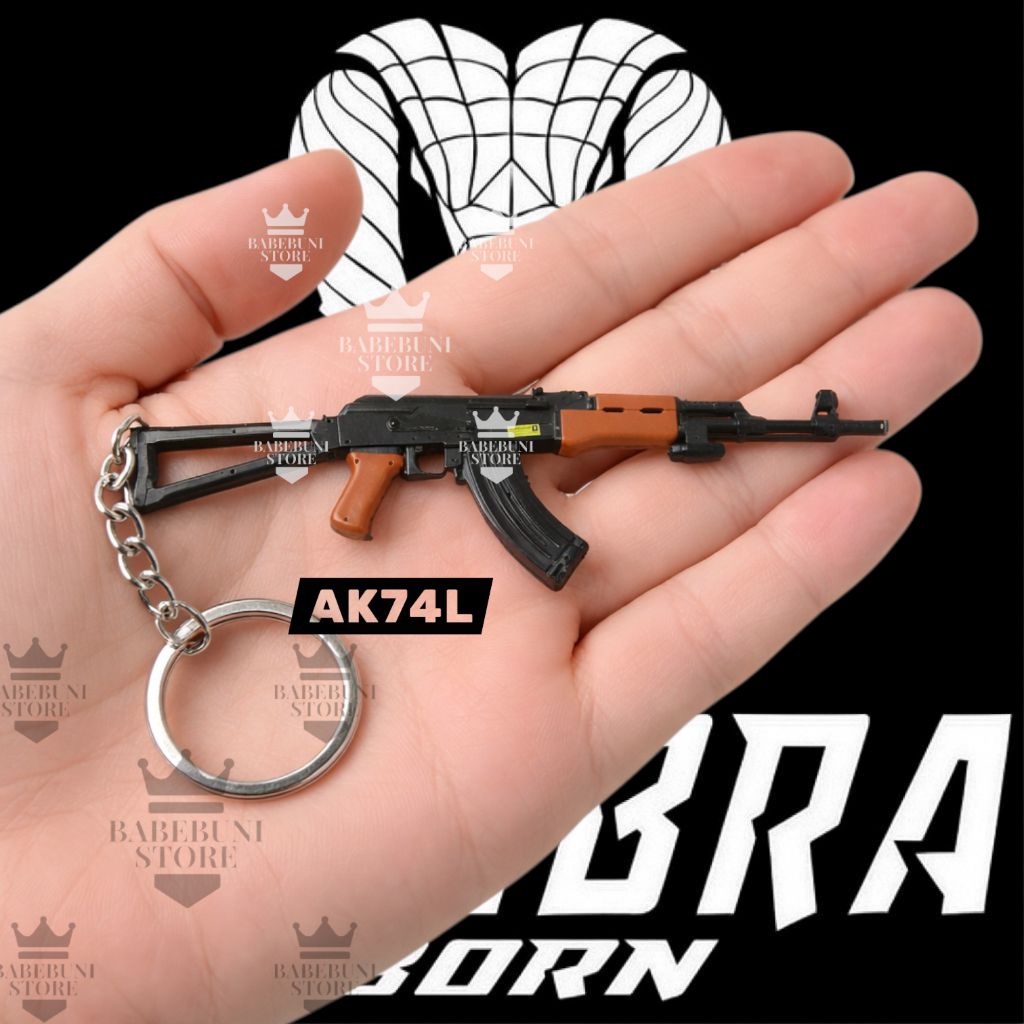 Replika Mainan Cowok AK74L Hobi Cosplay Tactical Batleground SNI