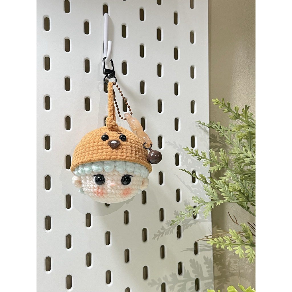 puluuuk | BT21 SHOOKY | Keychain | Bagcharm | Amigurumi | Gantungan Kunci | Rajutan