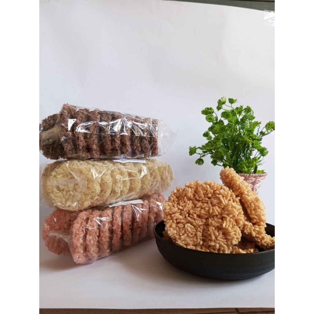 ranginang aviyena rasa terasi khas garut isi 20 pics berat 500g