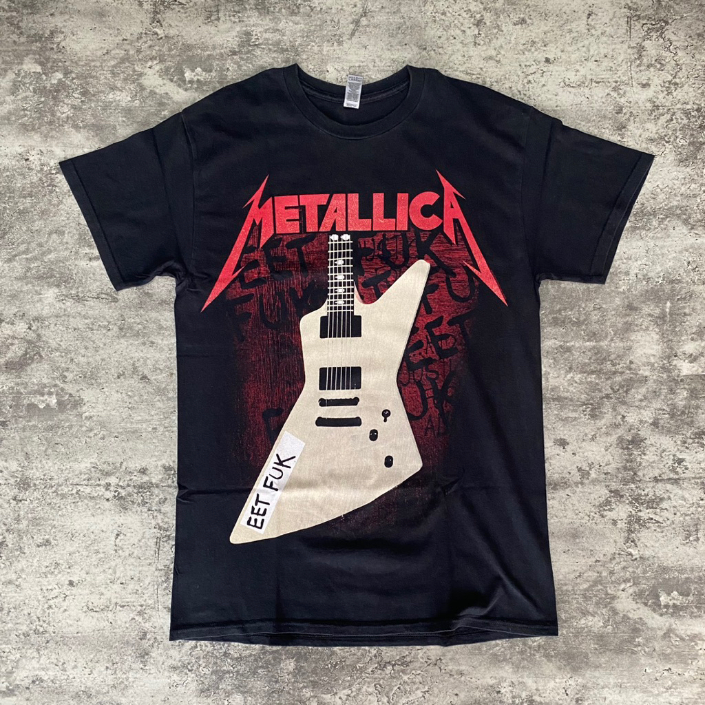 Kaos Band Metallica Official Merchandise ‘Eet fukk’
