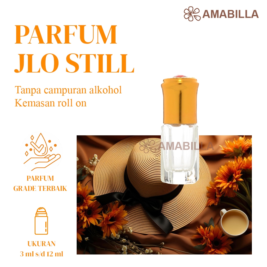 Parfum Aroma JLO STILL Original Non Alkohol 3ml Parfum Original Bibit Parfum Murni JLO STILL Minyak 