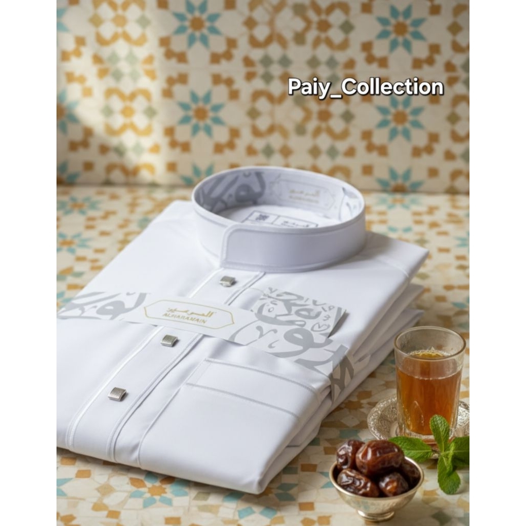 GAMIS JUBAH HAROMAIN PREMIUM SIZE DEWASA