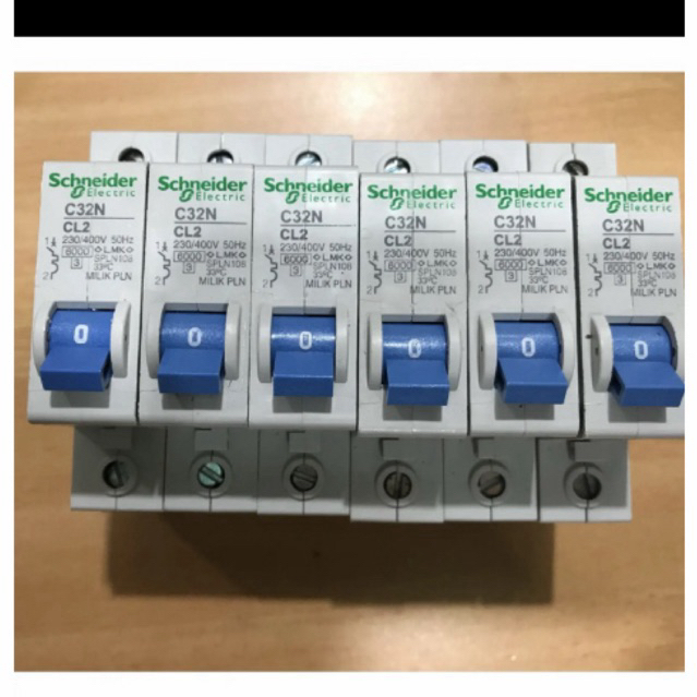 MCB PLN BIRU 1p 2A SCHNEIDER