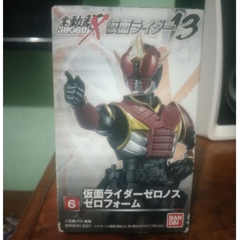 Bandai Shodo-X Kamen Rider 13 Zeronos Zero Form. 

