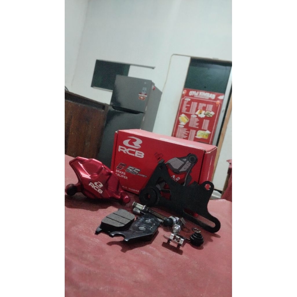 kaliper rcb s55 second original kampas ORI rcb baru