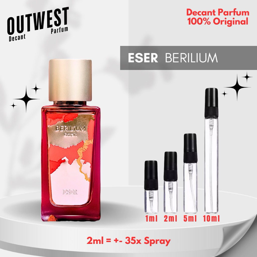 Decant Parfum Eser Berilium Extrait De Parfum for Unisex
