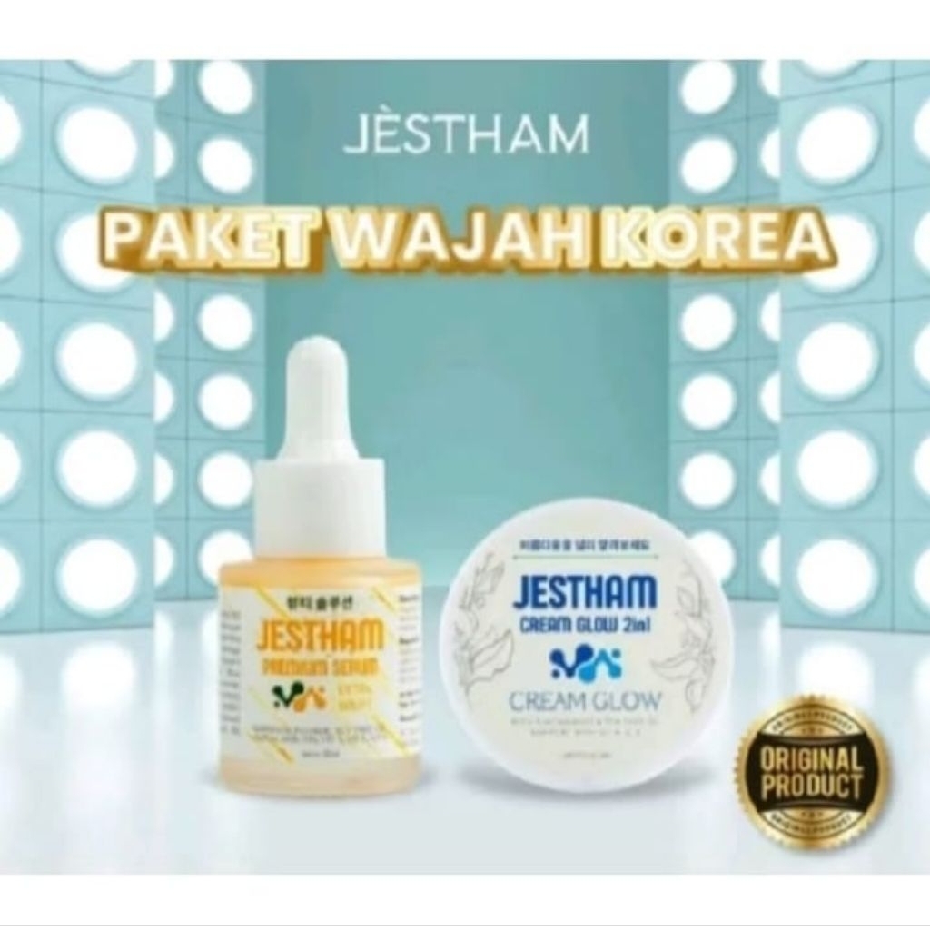 Jestham Cream Glow + Gold Serum