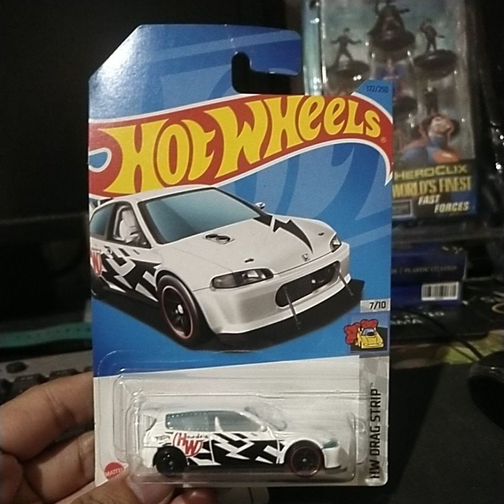 Hotwheels Civic EG Putih Estilo