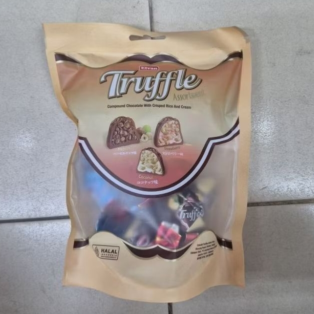 Elvan Truffle Assortment coklat IMPORT TURKI 150gr