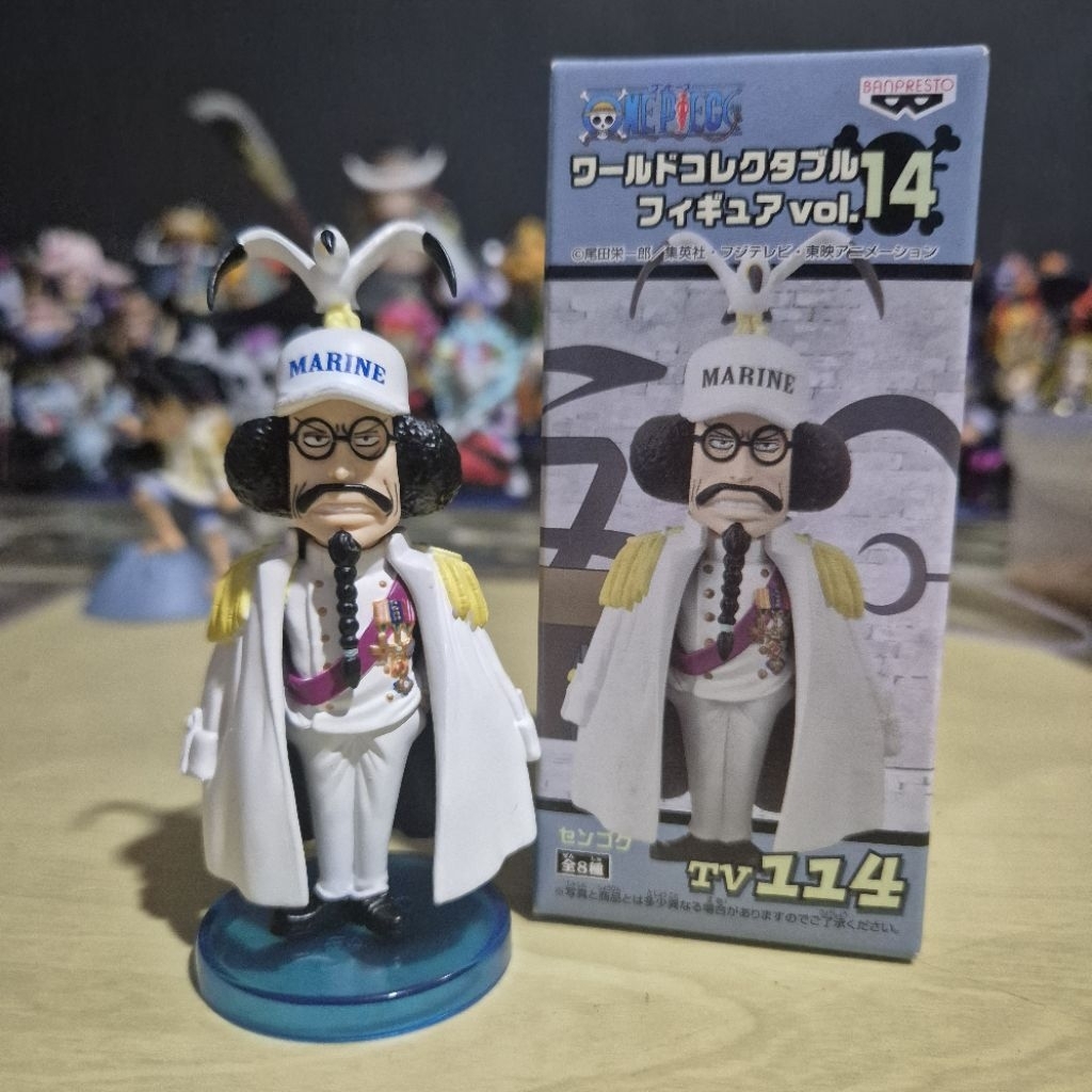 WCF admiral sengoku - marineford set - one piece figure