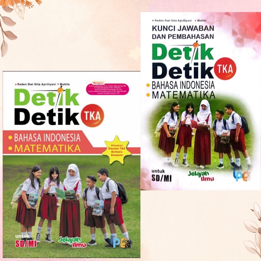 Buku Detik-detik TKA SD/MI kelas 6 Intan Pariwara