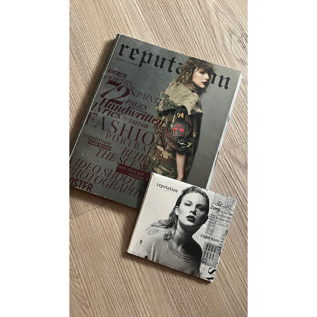 Preloved Reputation Magazine + CD - Taylor Swift CD Original
