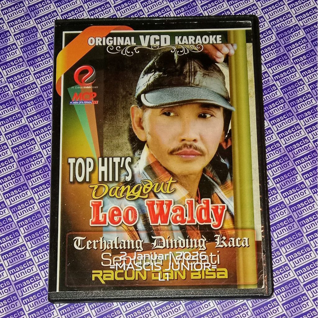 VCD Leo Waldy - TOP HIT'S Dangdut V CD ORIGINAL