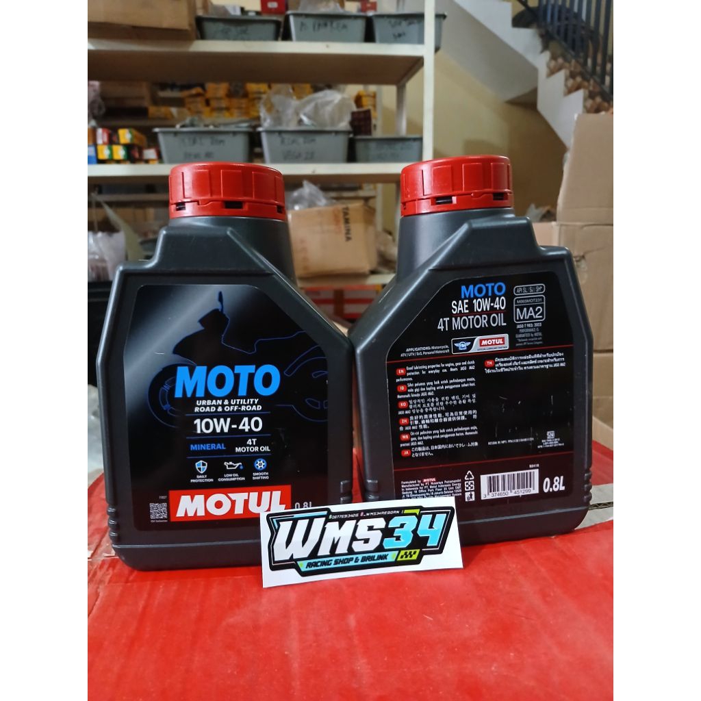 Oli motul MOTO 4T 0,8L