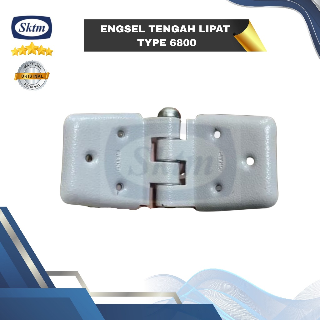 Engsel Tengah Lipat 6800 Komponen Pintu Garasi Sliding Tikung Lipat