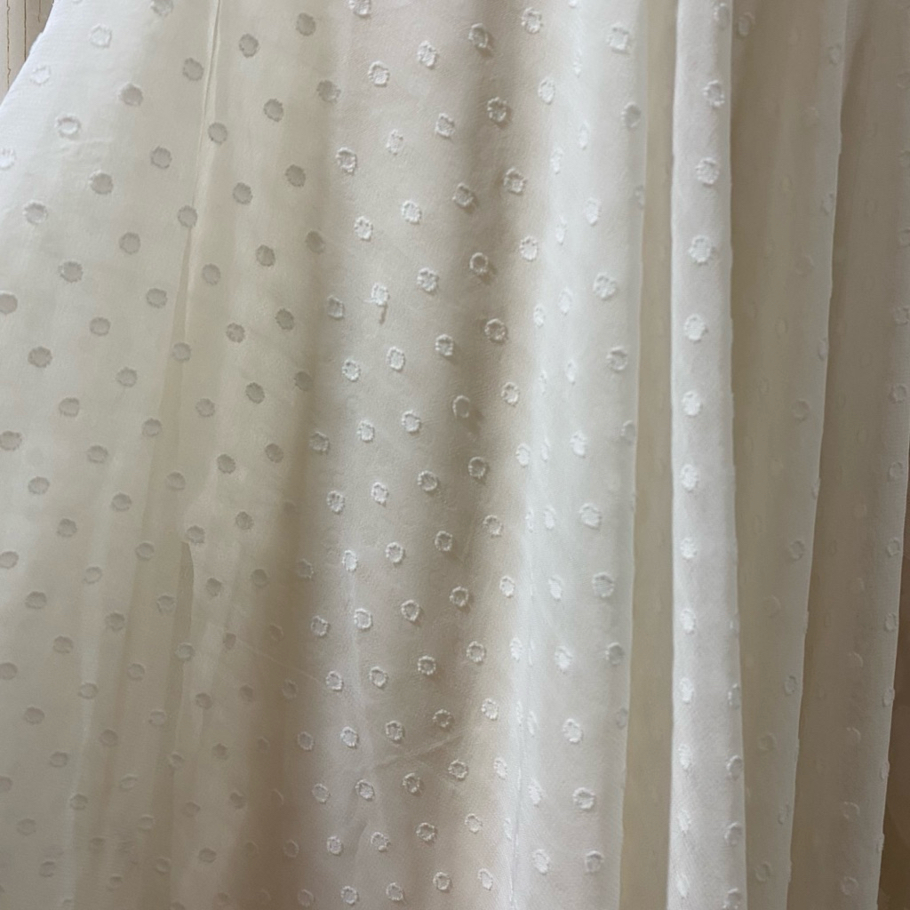 Kain rubiah warna batter - kain Ceruti rubiah - kain polos