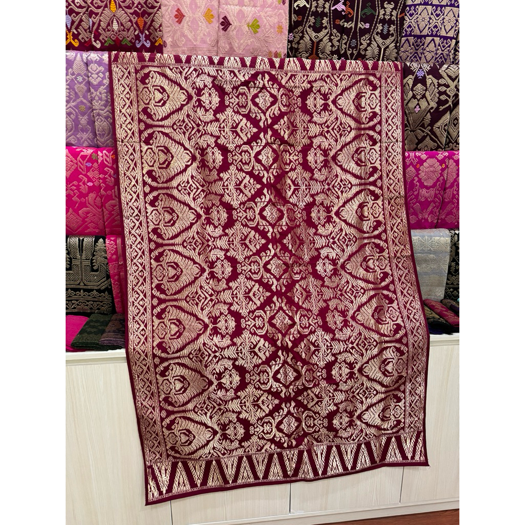 Songket Sidemen Banyumas Cendana Satuan (Set Selendang)