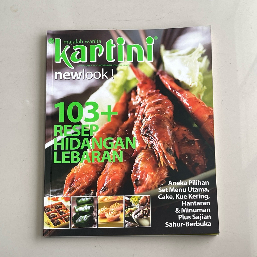 Buku MAJALAH WANITA KARTINI 103 Resep Hidangan Lebaran