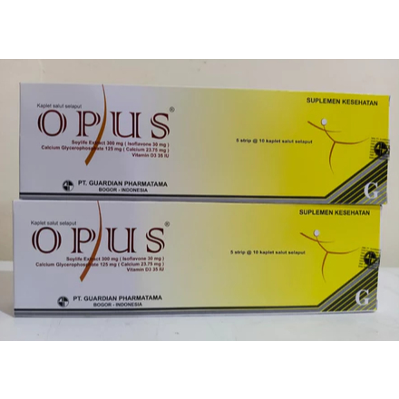 Opus Vitamin Tablet Box Isi 50 Kaplet Kesehatan Tulang