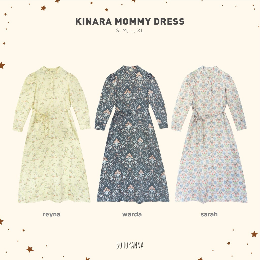 BOHOPANNA JOGJA- KINARA MOMMY DRESS - INAYA MOMMY DRESS
