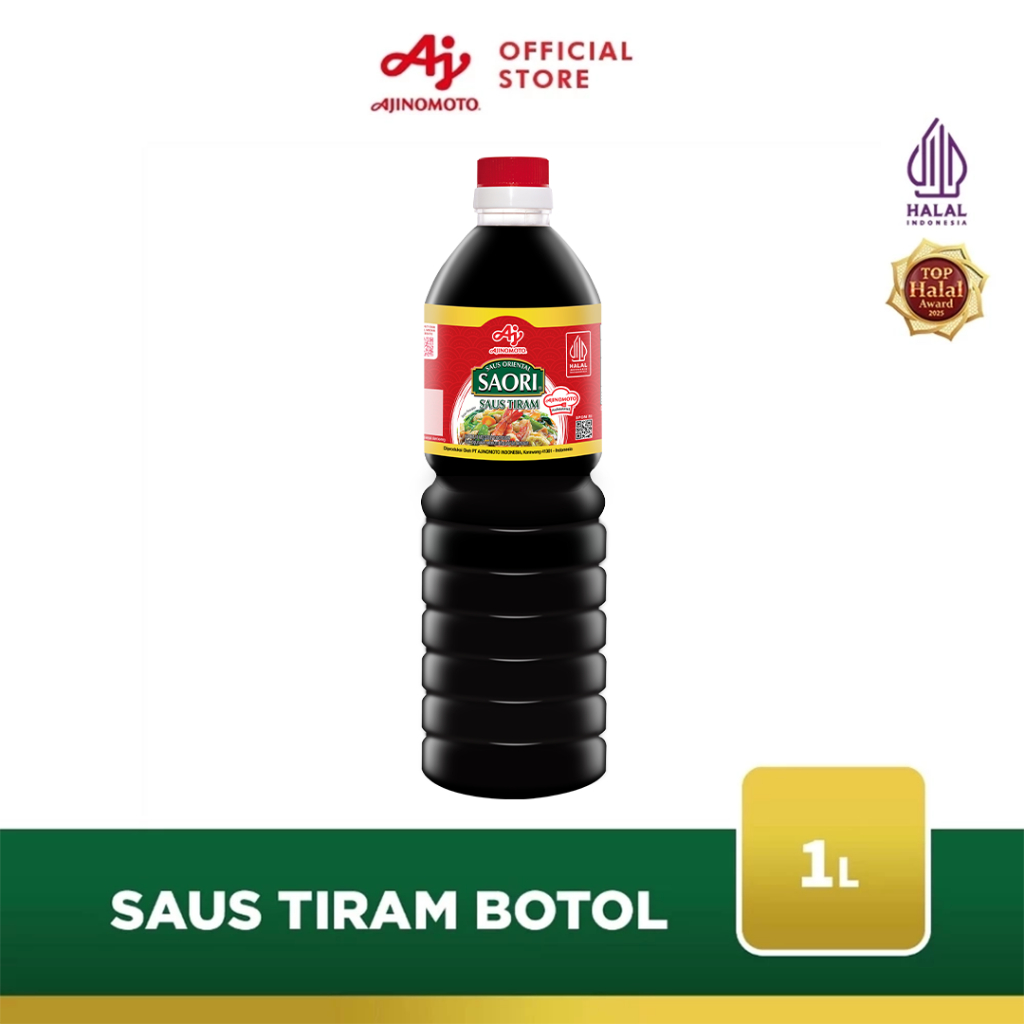 SAORI® Saus Oriental Tiram Oyster Botol 1L