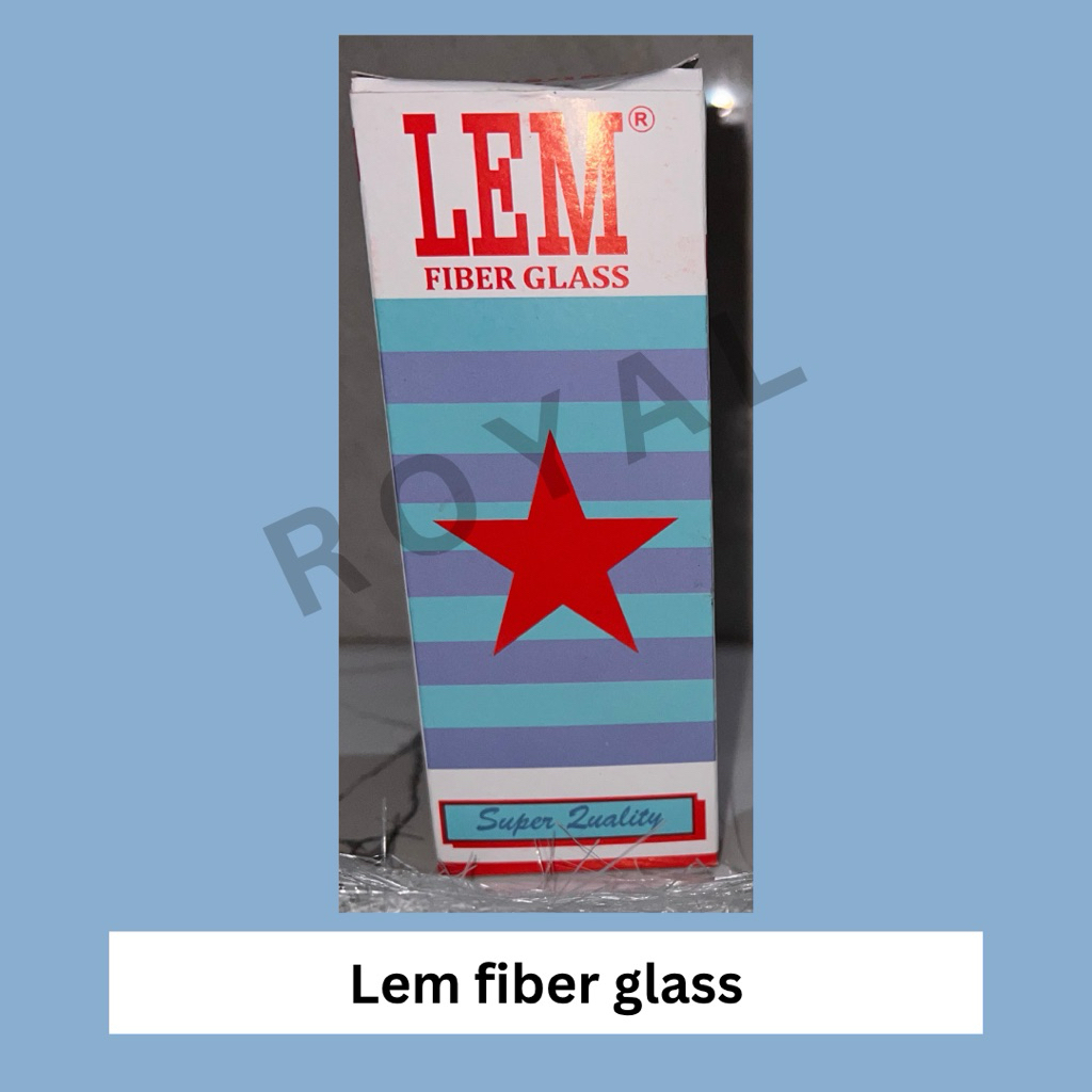 LEM FIBER GLASS / RESIN BINTANG