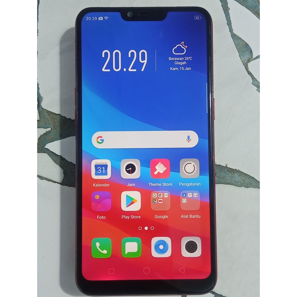 Oppo A3s second NORMAL RAM 6/128