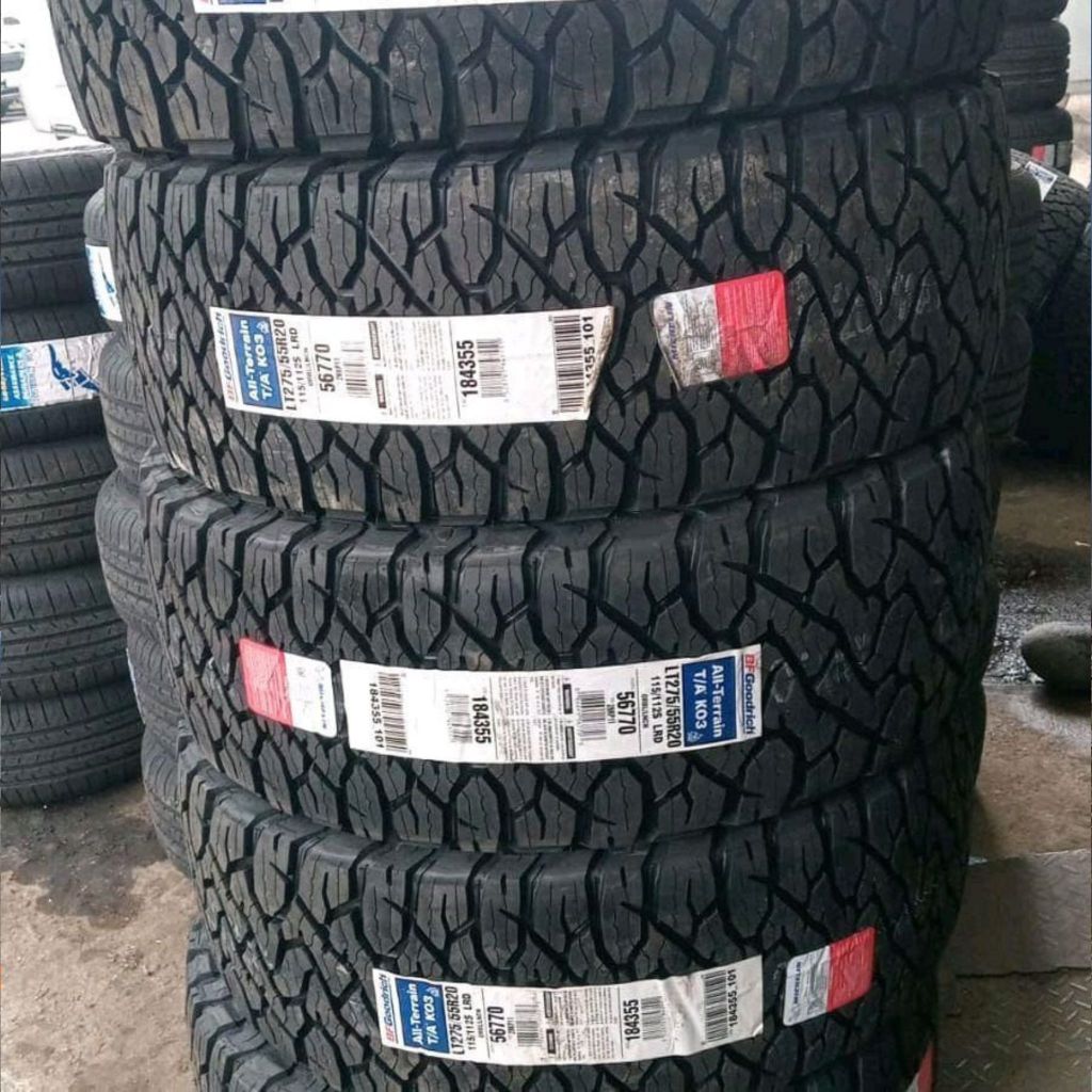 BF GOODRICH ALL TERRAIN T/A K03 275 55 R20 FOR RANGER HILUX TRITON PAJERO COLORADO TERRANO