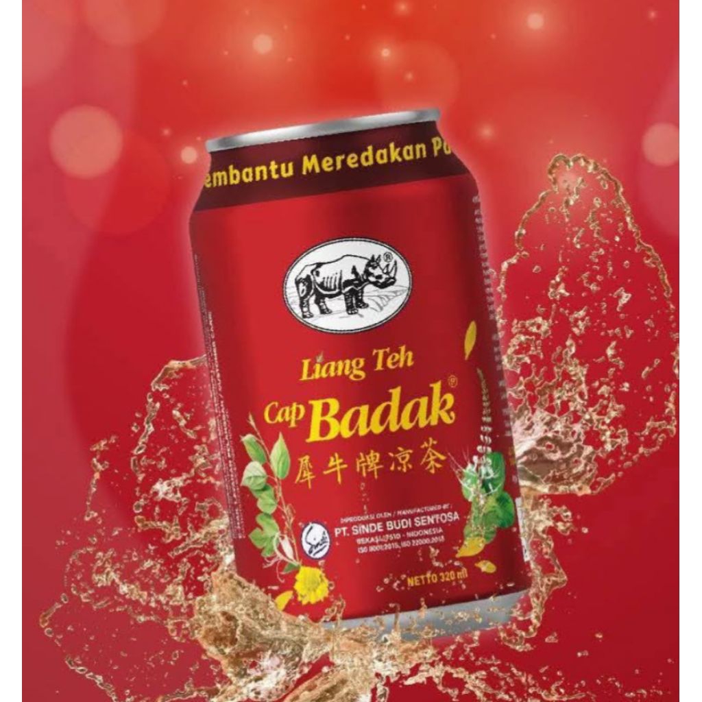 Liang Teh Cap Badak 12 can@320ml
