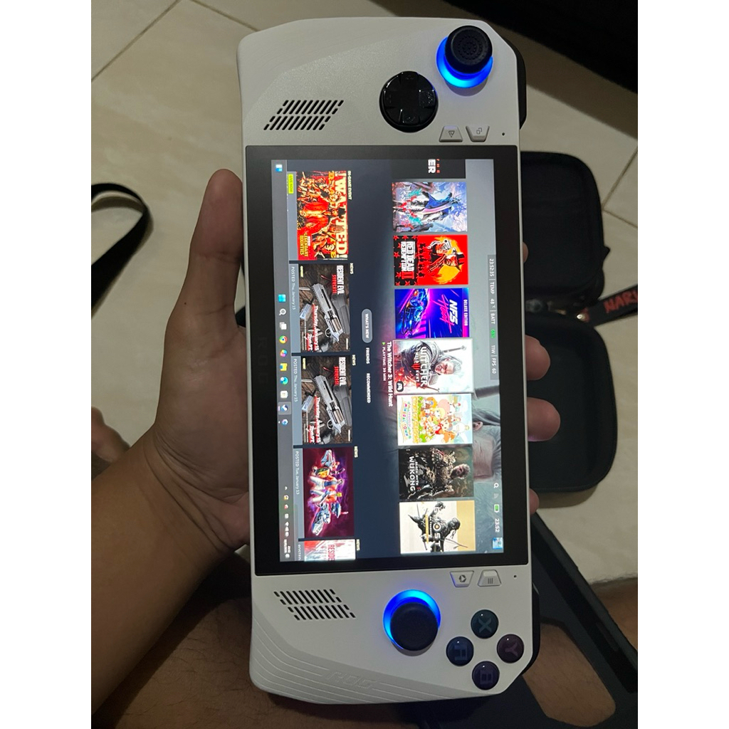 DIJUAL ROG ALLY Z1 EXTREME - SSD UPGRADE 1TB