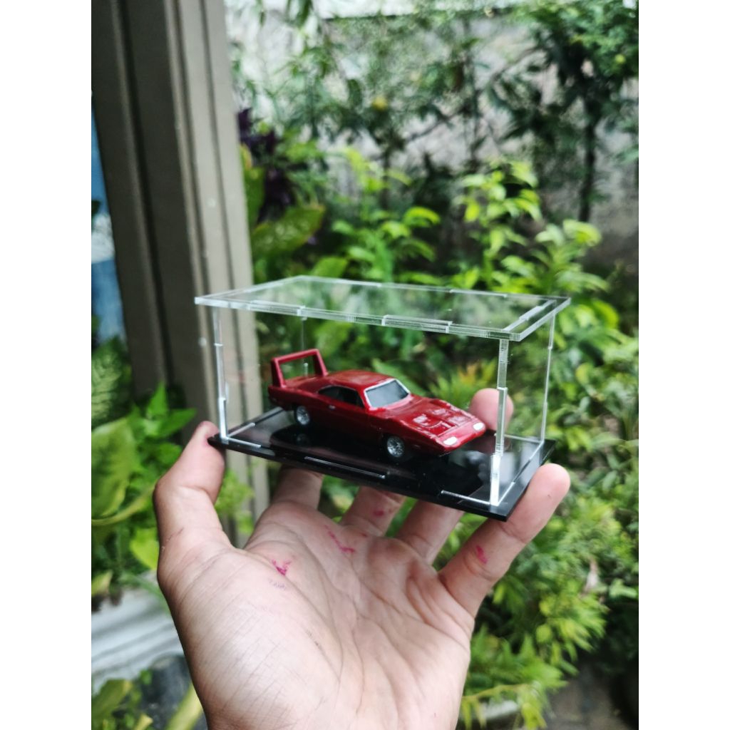 HOTWHEELS CUSTOM DODGE DAYTONA BOX AKRILIK