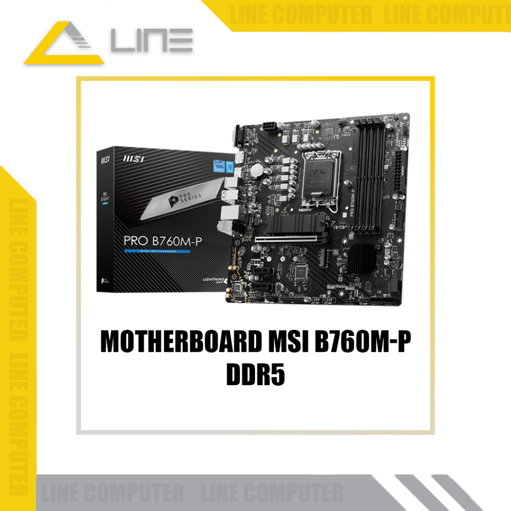 Motherboard MSI PRO B760M-P DDR5 - Motherboard Intel LGA1700 DDR5
