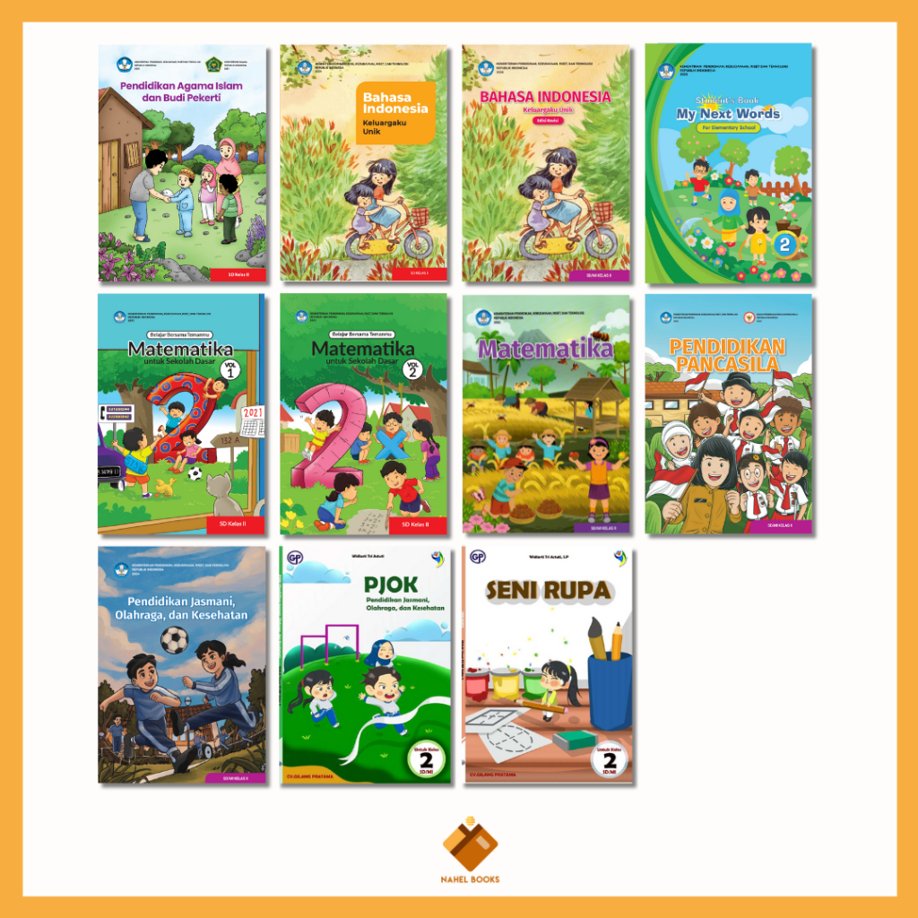 BUKU PAKET KURIKULUM MERDEKA SD KELAS 2 REVISI TERBARU (KURMER)