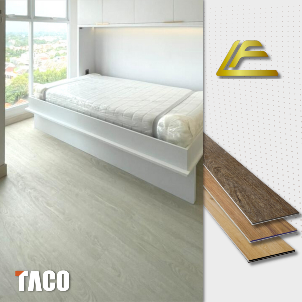 Lantai SPC TACO 5 mm Ultracore 500 | Lantai SPC Motif Kayu