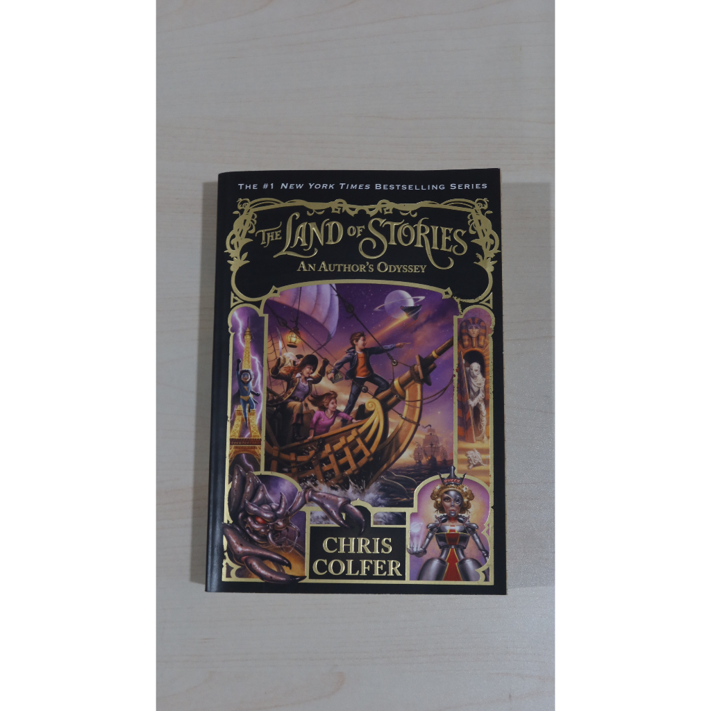 The Land of Stories: An Author's Odyssey. Author by: Chris Colfer. ISBN: 9780316383219