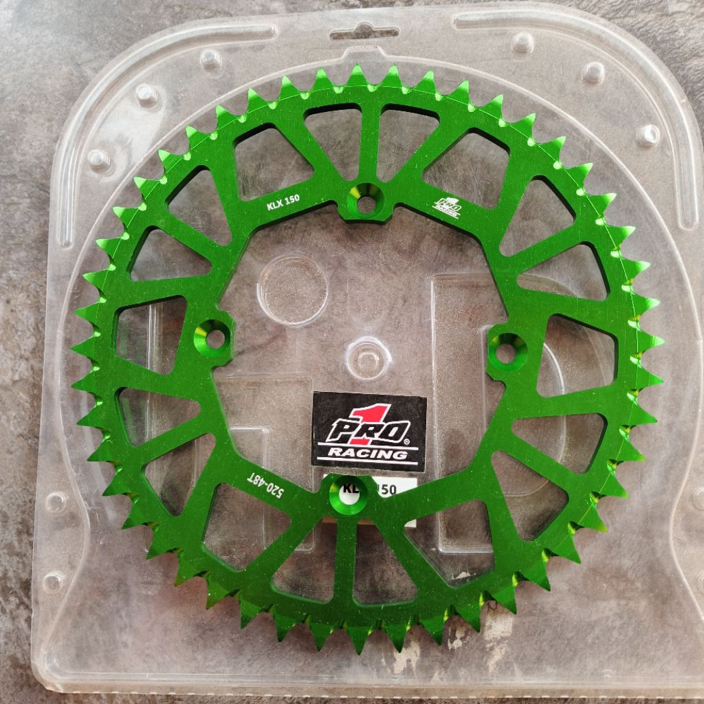 GIR BELAKANG KLX 140 KLX 150 520H 48T FULL CNC PRO 1 RACING