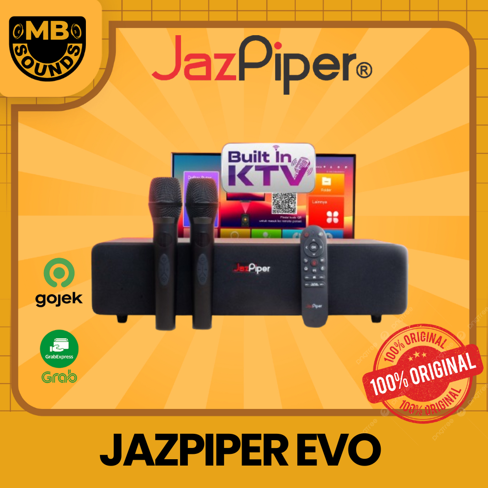 Jazpiper EVO / Jazpiper-EVO Home Karaoke Set Praktis / Family Karaoke Set / Alat Karaoke Rumahan ORI