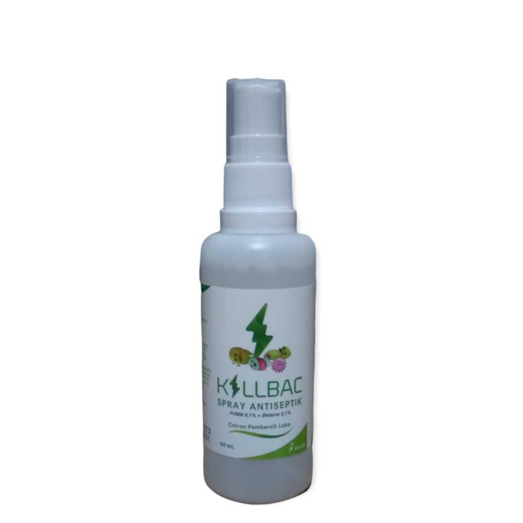 Killbac spray 60ml  Killbac 350ml  Pencuci luka