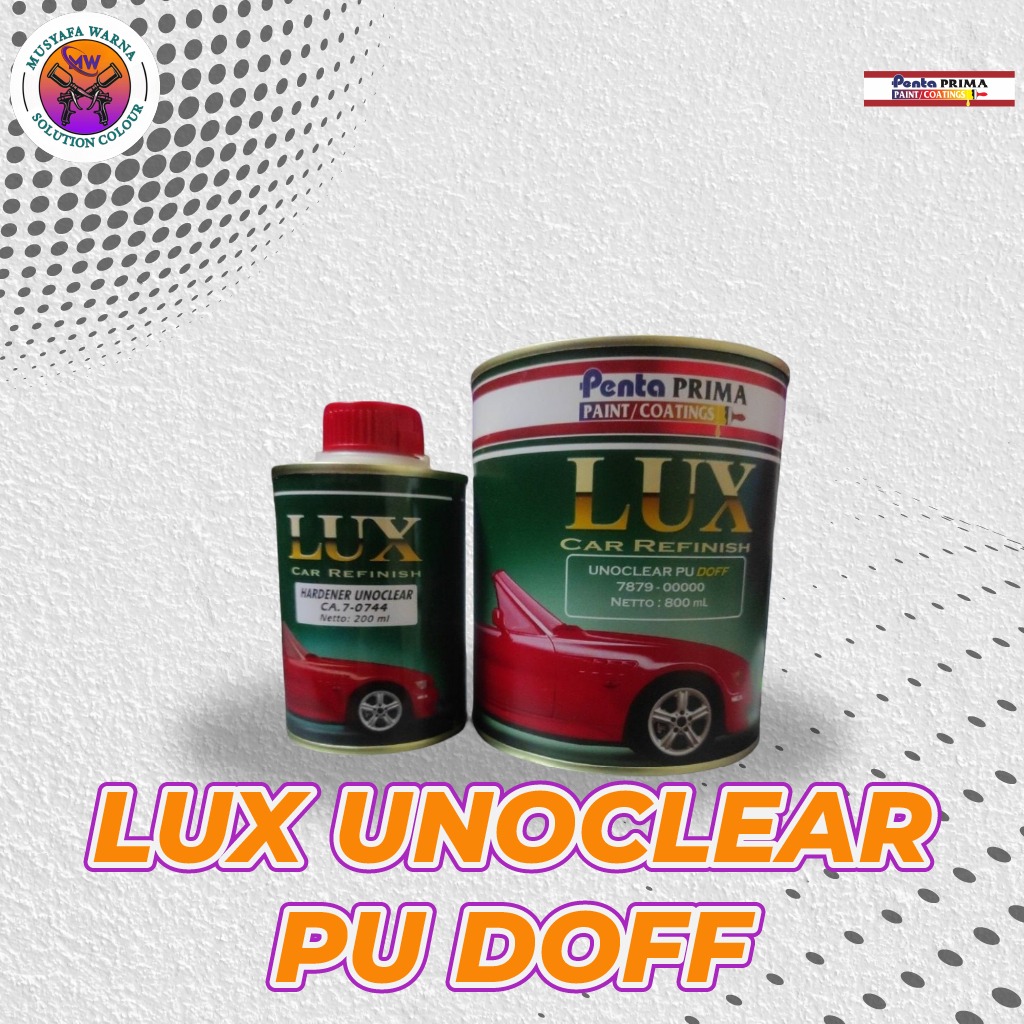 Clear Coat - Clear Lux Doff