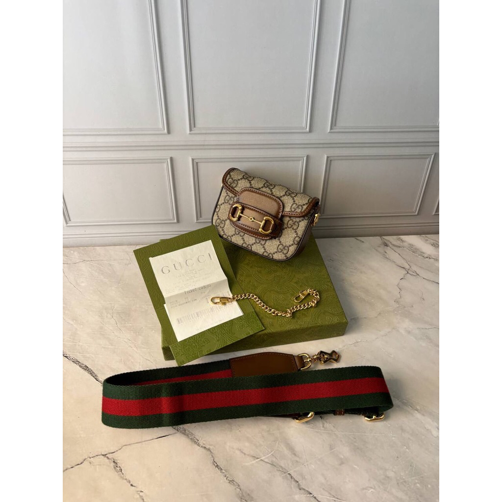 (PRELOVED) Gucci Horsebit Wallet Strap 2022
