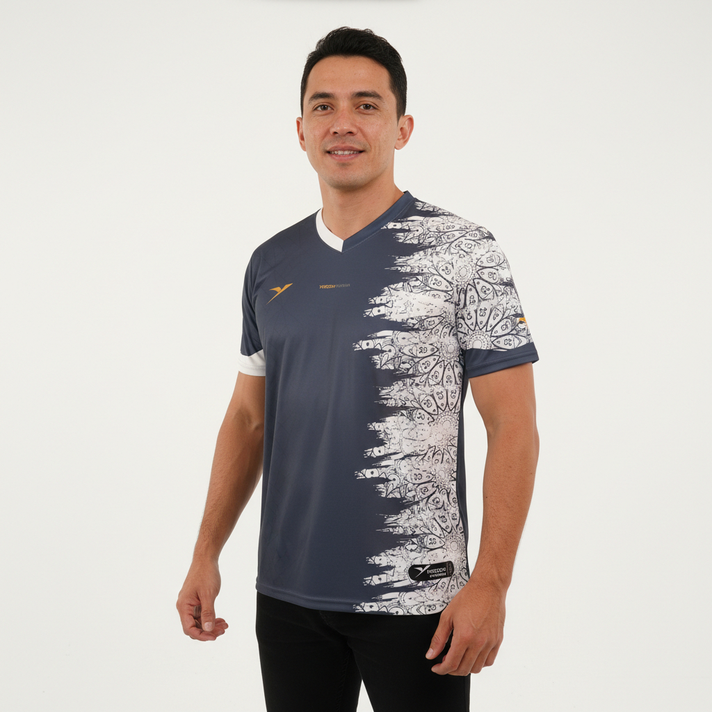 Yoozh R-WEBTONE COAL baju badminton jersey badminton kaos badminton yoozh original