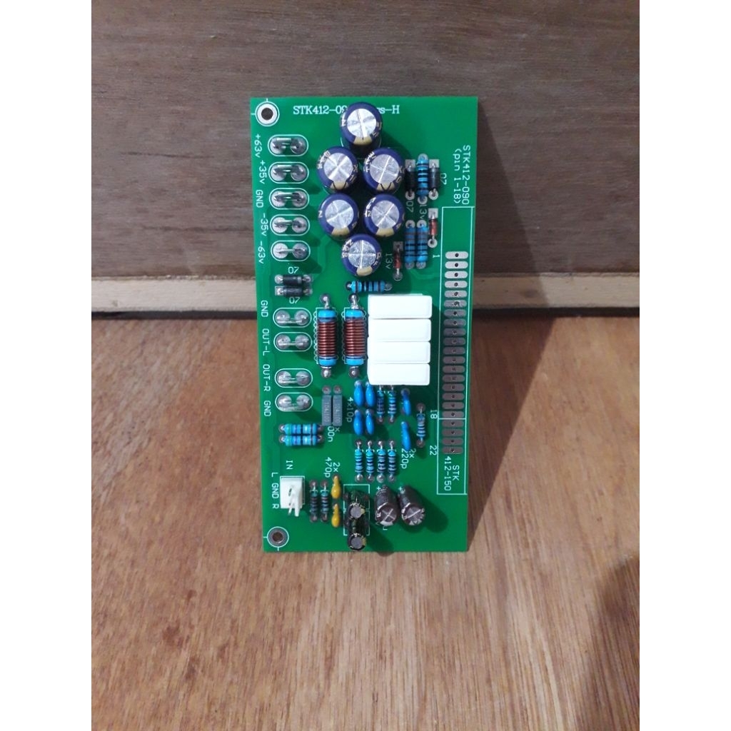 pcb power stk class h + komponen