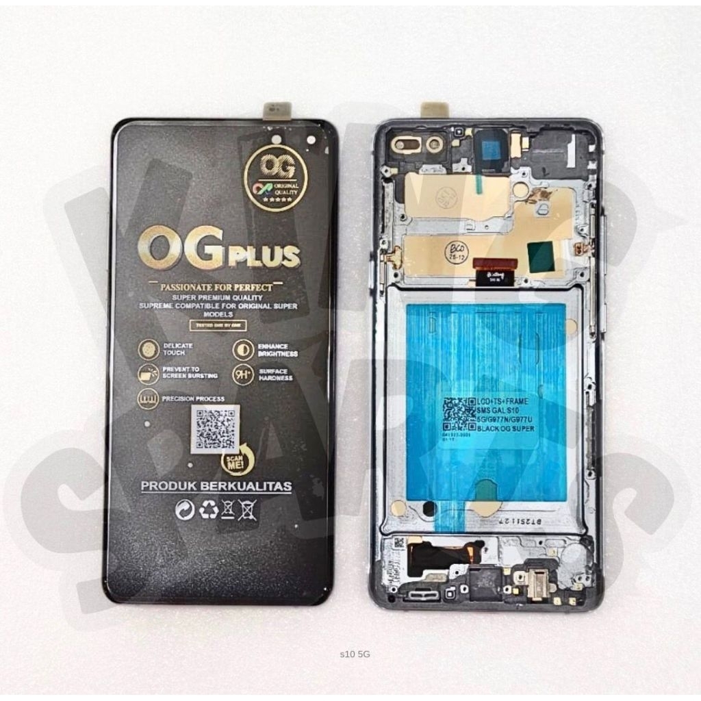 LCD TOUCHSCREEN SAMSUNG GALAXY S10 5G G977N / G977U OG SUPER