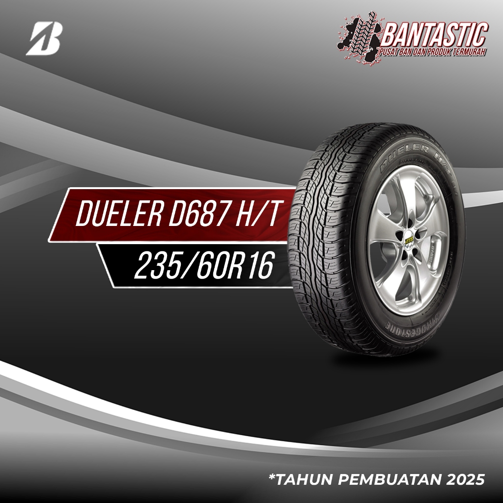 Ban Mobil Bridgestone DUELER H/T D687 235/60 R16