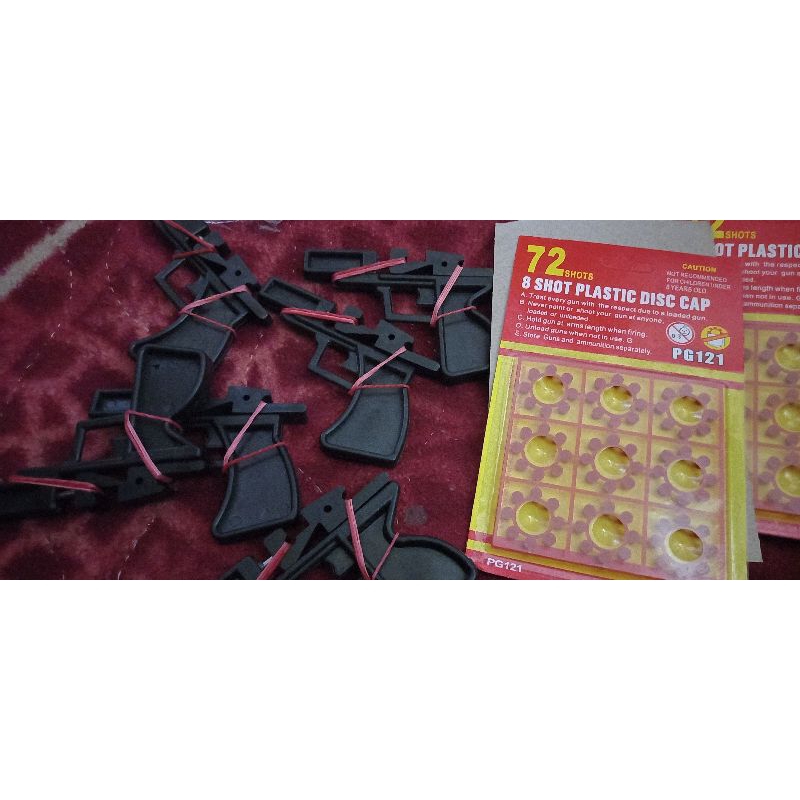 mainan pistol peluru ring mini