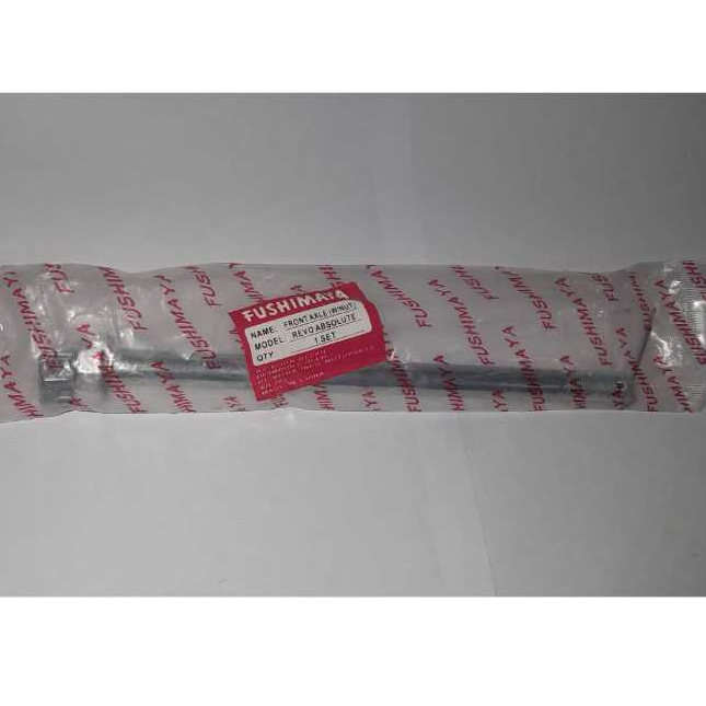 Fushimaya (FMY) As/Baut Roda/Shock Front/Depan/Dpn+Mur/Nut Motor Honda Revo Absolute Original