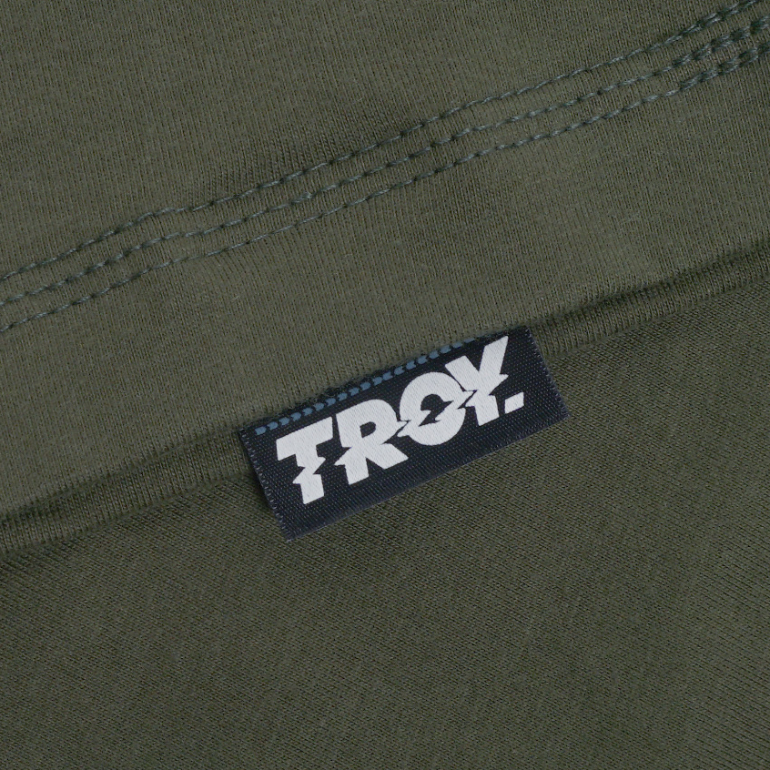 Troy Company Tshirt Army Green Amplifier - Kaos Lengan Pendek Kaos Hijau Army MTD 2937